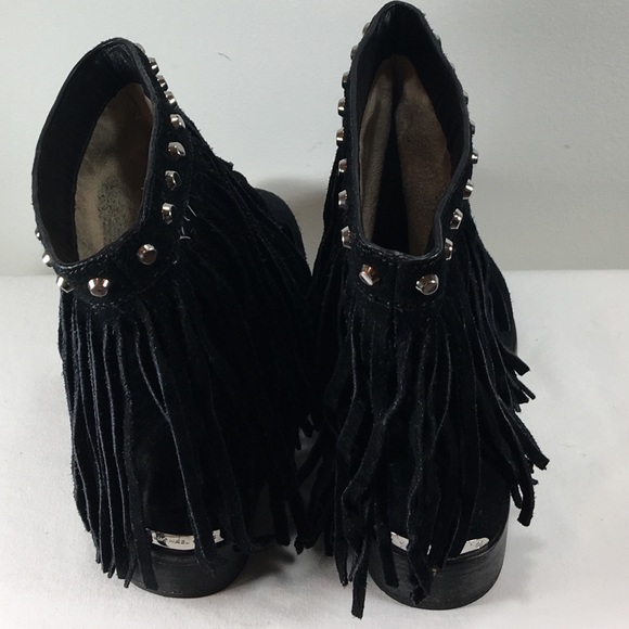 [Michael Kors] | Fringe Suede Boots - Picture 4 of 8